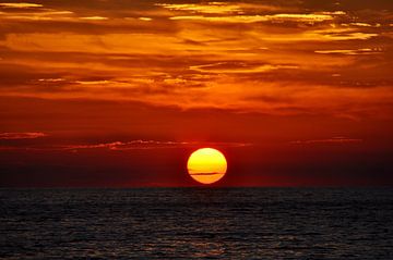 Zonsondergang van Yvette Meijer