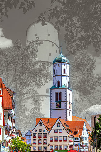 Baden-Württemberg; Landmark of Biberach an der Riß