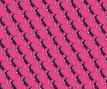 Flamingo-Muster von Renée van den Kerkhof Miniaturansicht