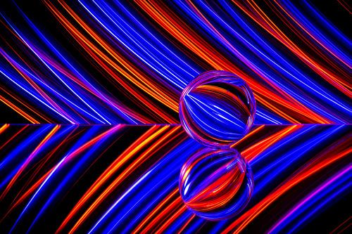 Gespiegelte Streifen