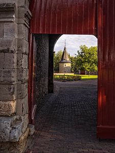 Eingang zum Schloss Cortenbach von Rob Boon