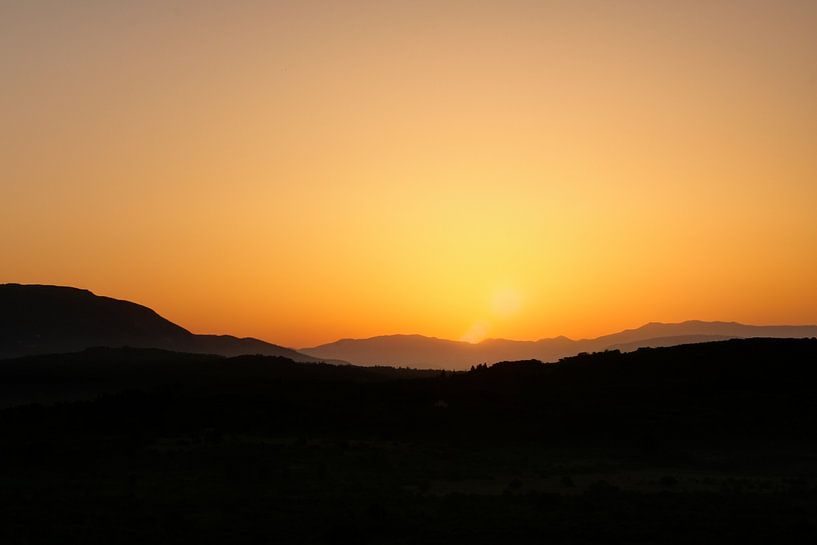 Sonnenaufgang Korfu von Serge Sanramat
