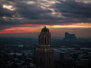Skyline von Zwolle mit den IJsseltroen im Hintergrund