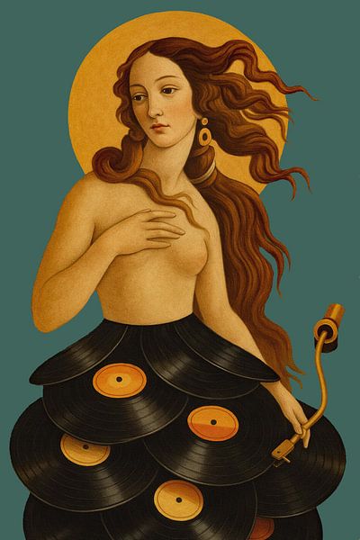 Venus on 33 rpm by Moonheart Artworks