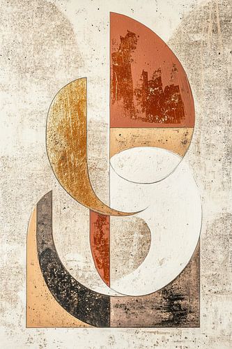 Zen Forms | Abstract Harmony in Colour