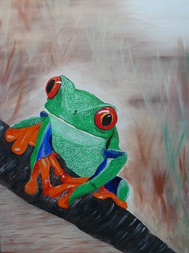 Boom kikker von Jolanda van den berg Thomas