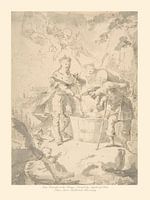 Saint Wenceslaus at wine picking (c. 15th-17th century)