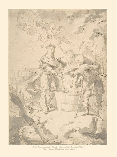 Heilige Wenceslaus bij de wijnpluk (ca. 15e–17e eeuw)