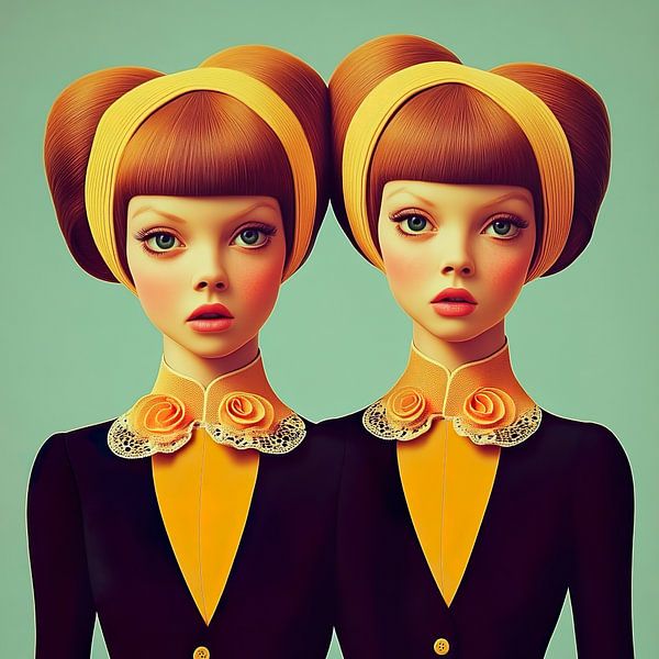 The Surrealist Twins by Lauri Creates