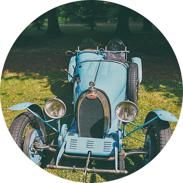 Bugatti Type 35 vintage sportwagen vooraanzicht van Sjoerd van der Wal Fotografie