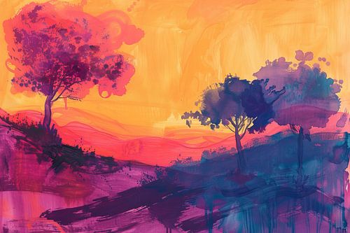 Abstract modern art by Modern Collection