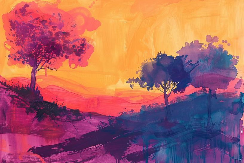 Abstract modern art by Modern Collection
