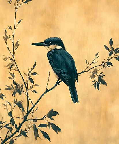 L'élégance flottante : le pêcheur avec style