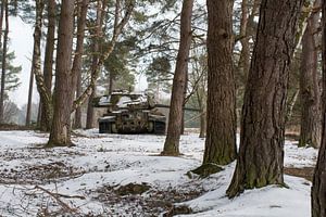 Un réservoir dans la neige sur Tim Vlielander