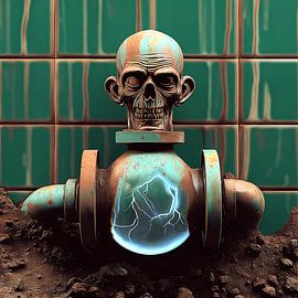 Channel of Decay: The Electrical Relic by Vythryd Arts