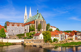 Vue sur Görlitz, en Allemagne (7/8) sur Adelheid Smitt