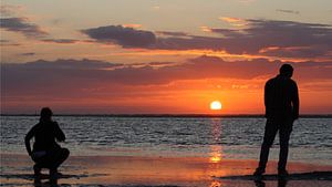 Zonsondergang Schiermonnikoog 16:9