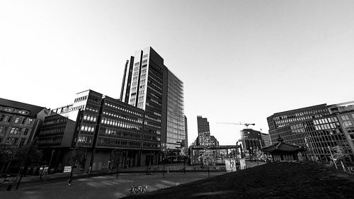 Skyline op de Potsdamer Platz