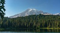 Stratovolcano Mount Rainier. by Jaap van den Berg thumbnail