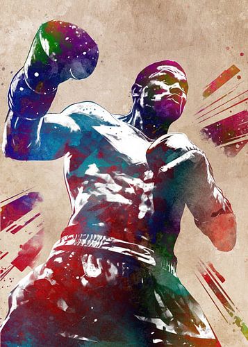 Bokssport kunst #boksen
