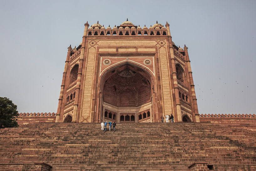 India. Buland Darwaza is de grootste toegangspoort ter wereld van Tjeerd Kruse