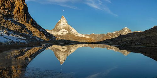 Matterhorn reflected in the Riffel lake