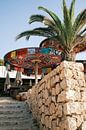 Kleurrijke parasols op het strand van Ibiza van Diana van Neck Photography thumbnail