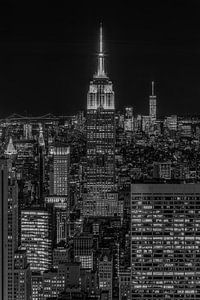 Ligne d'horizon de New York - Vue du sommet du rocher 2016 (4)