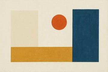 Sleek shapes and warm sun by Art & Soul Creations