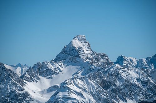 Winter op de Hochvogel in de Allgäu