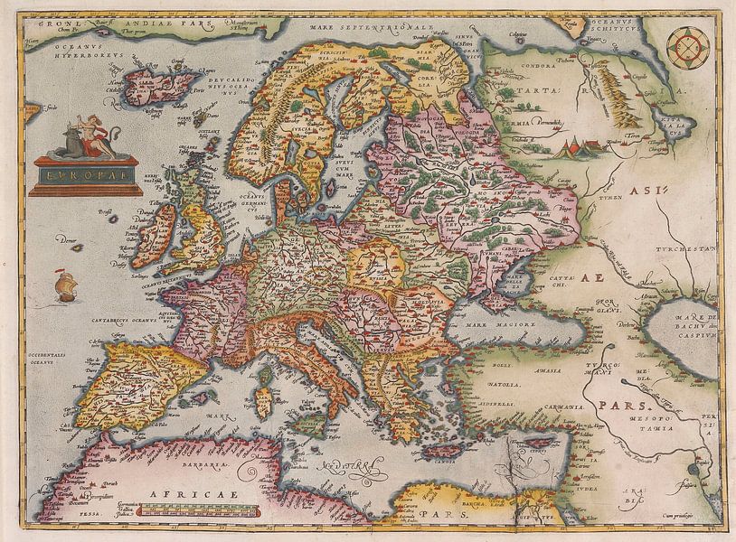 Europe 1581-84 by Atelier Liesjes