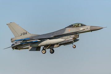 KLu F-16A Fighting Falcon van het 313 Squadron. van Jaap van den Berg