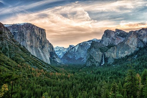Tunnel View in Nationaal Park Yosemite