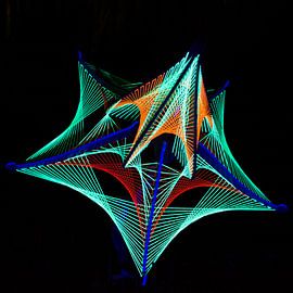 Lichtkunst van Koen Olivier