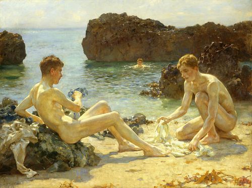Le soleil baigne, Henry Scott Tuke