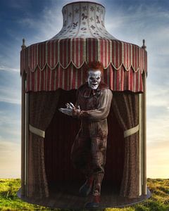 Zirkus-Clown _Zelt HS