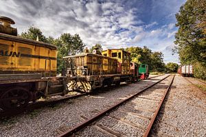 Locomotives diesel en gare de Hombourg