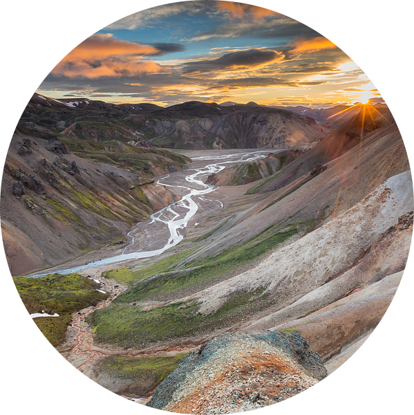 IJsland Landmannalaugar van Henk Meeuwes
