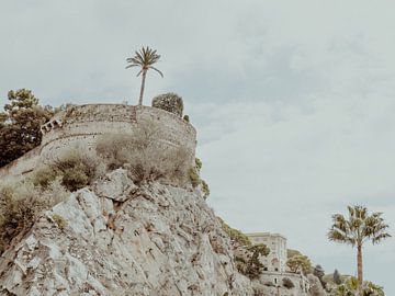 Le Rocher de Monaco | Travel Photography Art Print in the Principality of Monaco | Cote d’Azur, South of France van ByMinouque