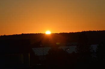 Sonnenaufgang am frühen Morgen