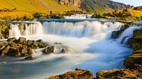 Watervallen nabij Kirkjubaejarklaustur, IJsland van Henk Meijer Photography thumbnail