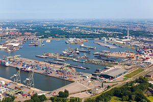 Luftaufnahme Waalhaven, Rotterdam