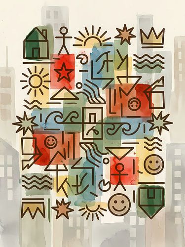 Iconographie urbaine : L'histoire abstraite d'une ville