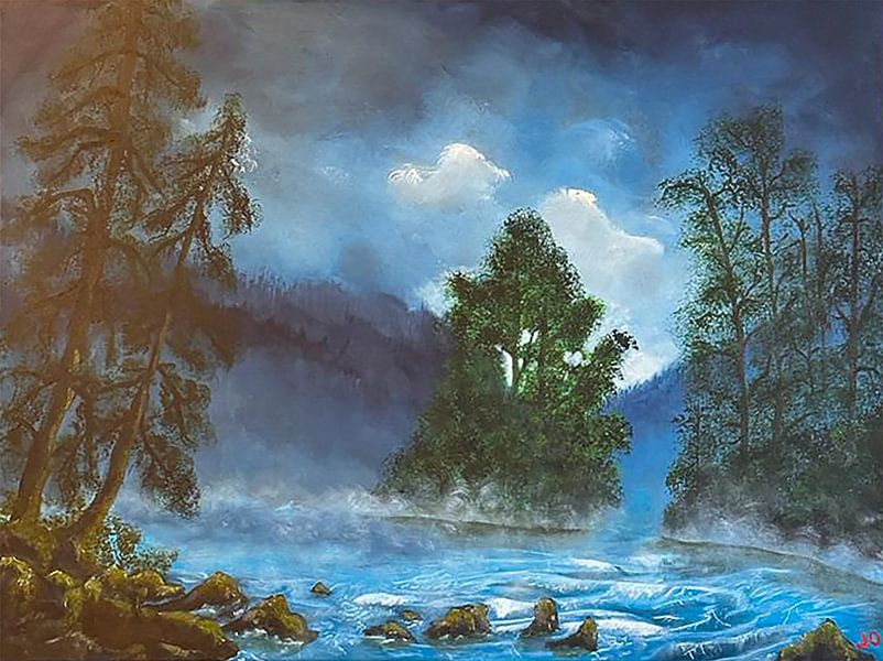 Mystic River by Jos van Oorschot