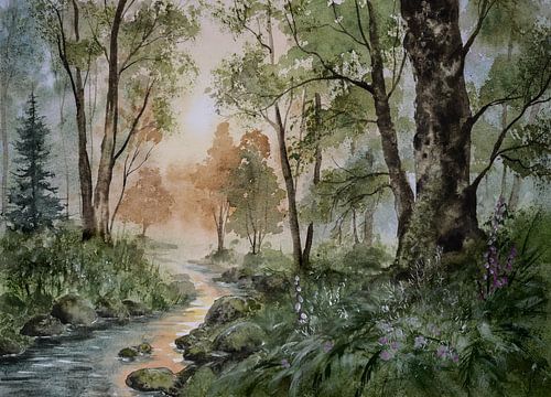 Watercolour, no. 326 by Tania Perneel