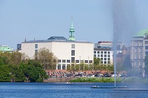 Kunsthalle, Binnenalster, Hamburg, Deutschland
