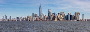 Skyline van New York City van Jordy Blokland
