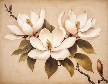 Magnolias partie 3 sur Timba Art