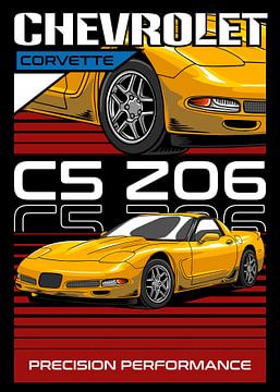 Chevrolet Corvette C5 Z06 Car sur Adam Khabibi