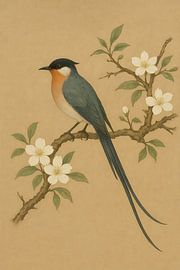 Ätherischer Vogel der Stille von RezArt